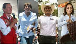 Los aspirantes al Gobierno del Estado de México: Del Mazo, Delfina, Zepeda y Josefina