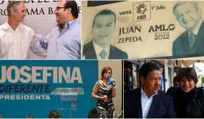 Los aspirantes al gobierno mexiquense vivieron algunos momentos en su pasado del que ahora se arrepentirían