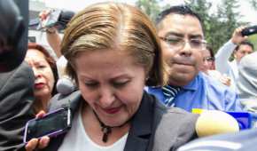 Eva Cadena está acusada de recibir dinero de procedencia ilícita