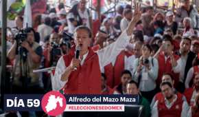 El priista cerró su campaña en el municipio de Ecatepec