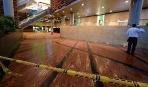 La explosión se registró en un centro comercial en una exclusiva zona de Bogotá