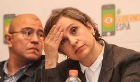 Rafael Cabrera y Carmen Aristegui son dos de los periodistas espiadas