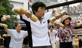 Japón es el país con la mayor longevidad en el mundo y su población se mantiene activa