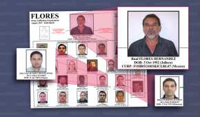 Flores Hernández encabeza una red de criminales, según EU
