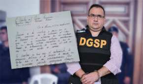 Javier Duarte anunció a través de una carta que está en huelga de hambre