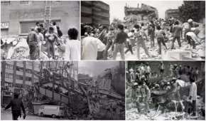Miles de personas murieron en la Ciudad de México a consecuencia del sismo del 19 de septiembre de 1985