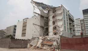 El edificio ubicado en Emiliano Zapata 56, en la colonia Portales, colapsó tras el sismo