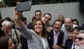 Margarita Zavala aseguró que la ciudadanía decidirá si la quiere como candidata presidencial