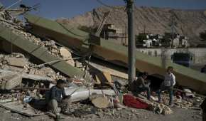 La ciudad de Darbandikhan, al norte de Irak, resultó devastada por un sismo de magnitud 7.3
