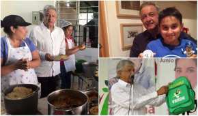 El líder nacional de Morena asegura que conoce todos los municipios del país. Aquí sus mejores fotos