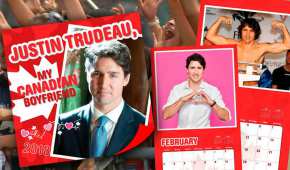 Las fans del primer ministro de Canadá podrán adquirir este calendario a través de internet