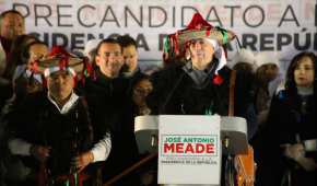 La lucha interna en la precampaña del PRI definirá el rumbo de Meade.