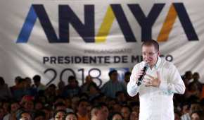 Ricardo Anaya es el único aspirante a la candidatura presidencial de 'Por México al Frente'