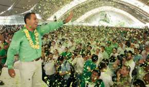 Eduardo Ramírez Aguilar, exdirigente estatal del Partido Verde y el principal inconforme con el PRI por la candidatura a gobernador