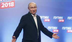 Vladimir Putin tendrá otro periodo al frente del Kremlin