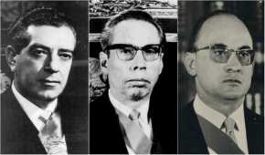Adolfo López Mateos, Gustavo Díaz Ordaz y Luis Echeverría