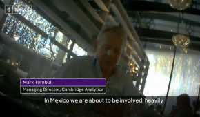Eso dijo un directivo de Cambridge Analytica sobre la próxima elección mexicana