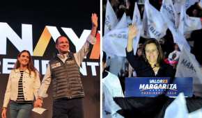 Tanto Ricardo Anaya como Margarita Zavala iniciaron sus campañas en la capital del país