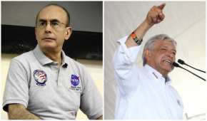 Rodolfo Neri Vela, el primer astronauta mexicano en llegar al espacio, anuncia que votará por AMLO