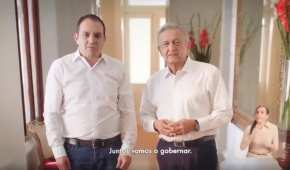 Del candidato a la Presidencia con el candidato al gobierno de Morelos