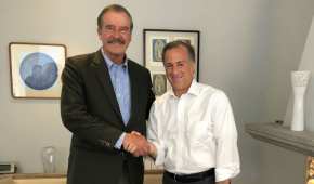 El candidato y el expresidente se reunieron en la Ciudad de México