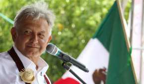 El candidato presidencial de Morena estuvo este viernes en Oaxaca