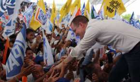 El candidato presidencial del 'Frente' cerró su campaña en León, Guanajuato