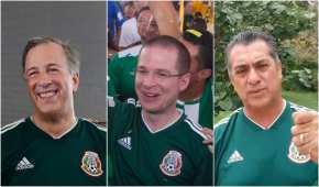 José Antonio Meade, Ricardo Anaya y Jaime Rodríguez Calderón mandaron ánimo al Tri