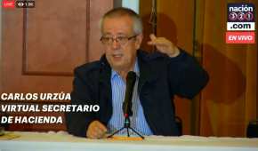 Carlos Urzúa, propuesto para la Secretaría de Hacienda, habló ante los medios este viernes