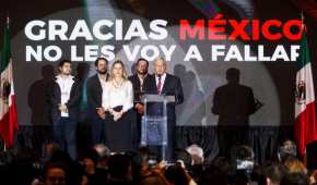 Tras intentar tres veces ser presidente de México, Andrés Mnauel López Obrador ganó este 1 de julio las elecciones con un porcentaje del 53%