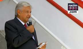 López Obrador en conferencia de prensa este miércoles en su casa de transición