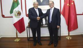 Andrés Manuel López Obrador se reunió con el embajador de China, Qiu Xiaoqi