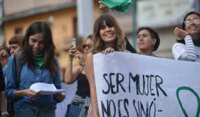 En Veracruz, mujeres y hombres marcharon para despenalizar esta práctica