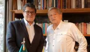 AMLO sostuvo un encuentro con el senador electo Ricardo Monreal