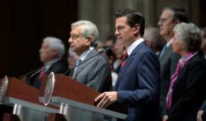 Peña Nieto respondió duros cuestionamientos durante la conferencia que dio junto a AMLO