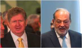 Germán Larrea y Carlos Slim son dos de los mexicanos más ricos del mundo, según la revista Forbes