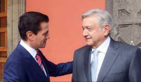 El presidente Peña Nieto ha recibido a AMLO en tres ocasiones tras el 1 de julio