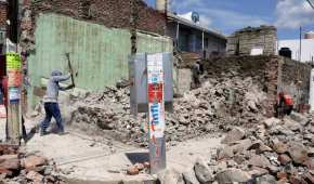 Continúa la reconstrucción del municipio de Metepec, Puebla, a un año de los sismos de septiembre