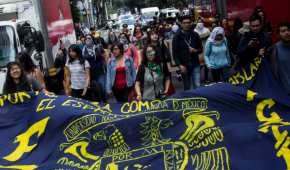 Desde septiembre pasado, alumnos de planteles de la UNAM han realizado diversas movilizaciones