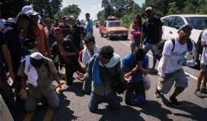 Más de 6 mil migrantes se encuentran ya en México y buscan llegar a EU