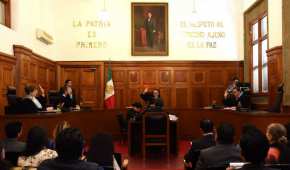 Una sesión de la Segunda Sala de la Suprema Corte de Justicia de la Nación (SCJN)