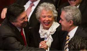 La iniciativa de Olga Sánchez Cordero fue respaldada por senadores de otros partidos