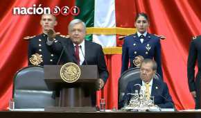López Obrador rindió protesta en la Cámara de Diputados