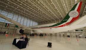 El avión presidencial fue utilizado por últma vez este 30 de noviembre por el expresidente Enrique Peña Nieto