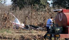 El helicóptero donde viajaba Martha Erika Alonso, gobernadora de Puebla, se desplomó tras 10 minutos de recorrido