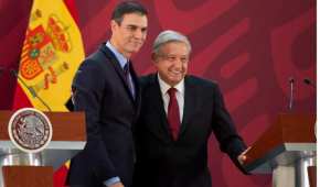 AMLO reiteró, frente al presidente español Pedro Sánchez, que no habrá modificaciones fiscales