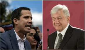 El autoproclamado presidente de Venezuela pidió a López Obrador reconocer su gobierno