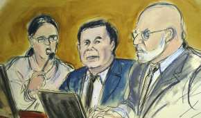 'El Chapo' Guzmán en la corte de Nueva York