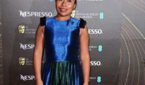Yalitza Aparicio asistió a la ceremonia de los BAFTA con un modelo del diseñador Kris Goyri