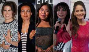 Karla Souza, Giovanna Zacarías, Yalitza Aparicio, Martha Higareda y Ana Claudia Talancón